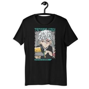 Tengen Uzui Anime T-Shirt With Bold Hashira Artwork Tee